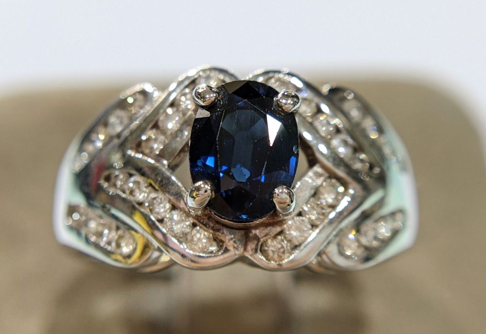 藍寶戒指 $15800 (1563)