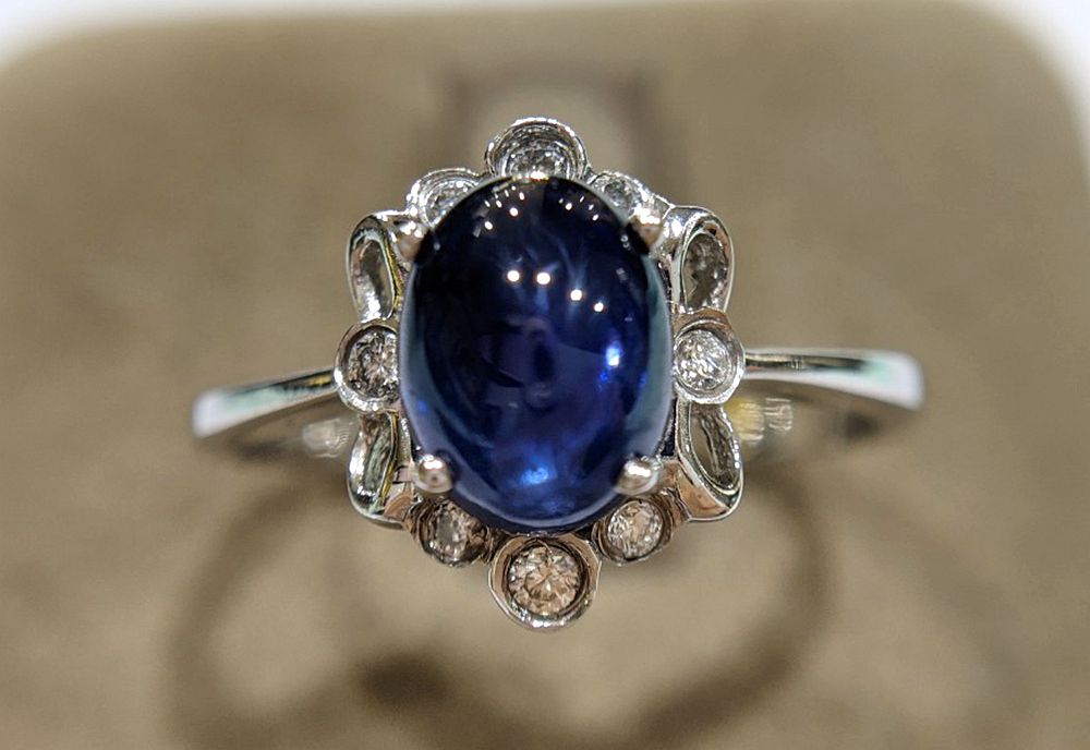 藍寶戒指 $8800 (5196)